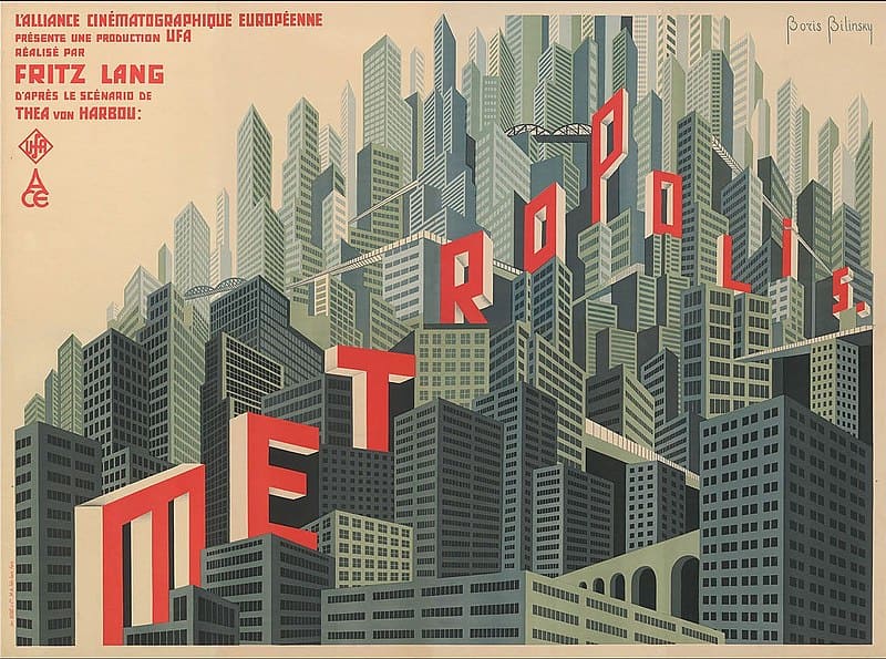 Affiche de Metropolis
